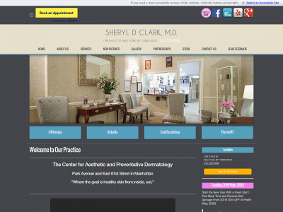sherylclarkmd.com snapshot