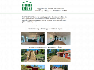 richterbygg.se snapshot