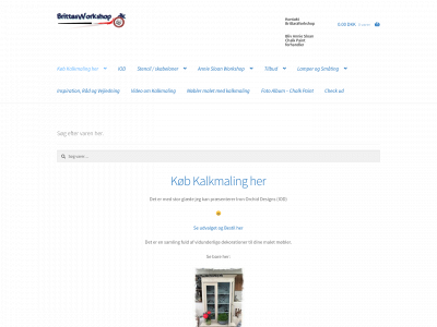 brittasworkshop.dk snapshot
