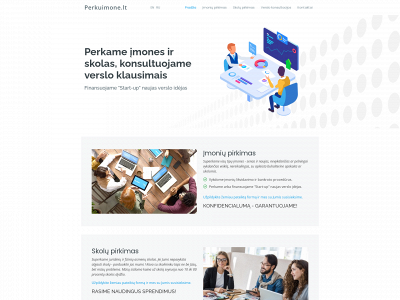 perkuimone.lt snapshot