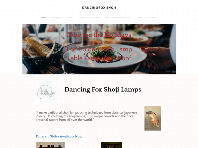 dancingfoxshoji.com snapshot