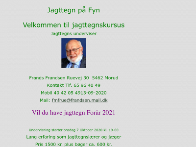 jagttegnskurser.dk snapshot
