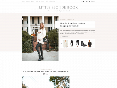 littleblondebook.com snapshot