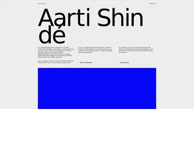 aartishinde.com snapshot