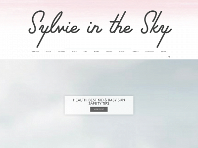 sylvieinthesky.com snapshot