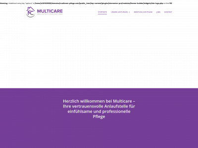 multicare-pflegedienst.de snapshot