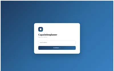 capaciteitenplanner.nl snapshot