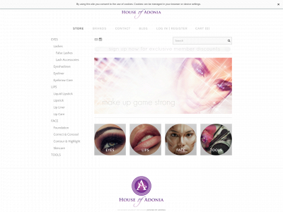 www.houseofadonia.com snapshot