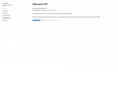 videogamecpu.weebly.com snapshot