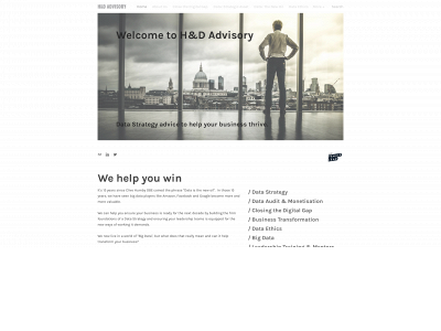 handdadvisory.com snapshot
