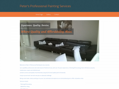 peterspaintingservices.co.uk snapshot