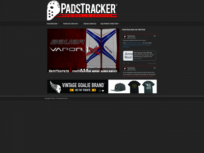 thegoaliearchive.com snapshot