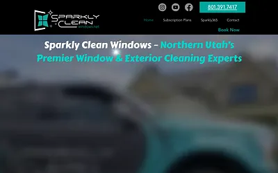 sparklycleanwindows.net snapshot
