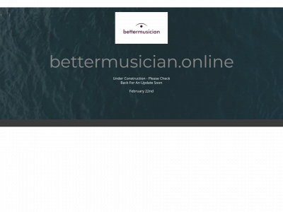 bettermusician.online snapshot