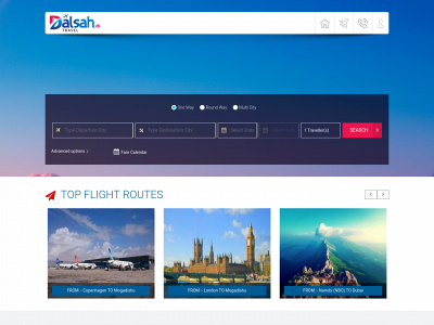 dalsahtravel.dk snapshot