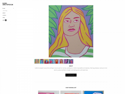 www.rachelchristofferson.com snapshot