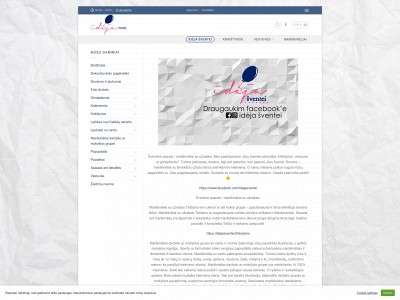 idejasventei.lt snapshot