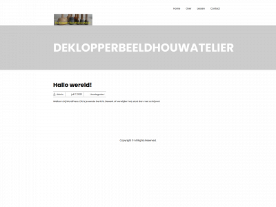 deklopperbeeldhouwatelier.nl snapshot
