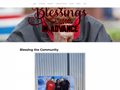 www.blessings-in-advance.org snapshot