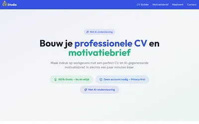 cvstudio.nl snapshot