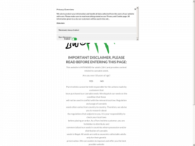 pureinstinto.com snapshot