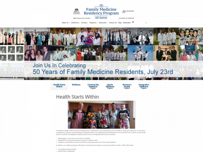 familymcwallsaints.org snapshot