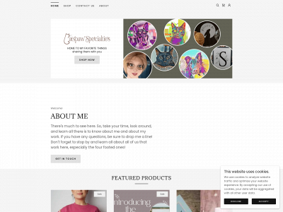 catspawspecialties.com snapshot