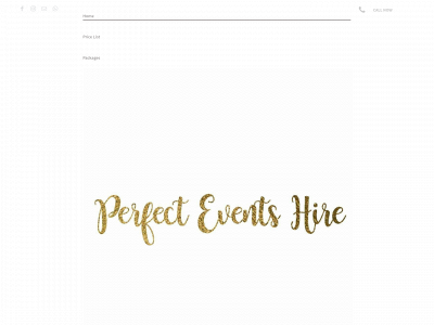 perfecteventshire.co.uk snapshot