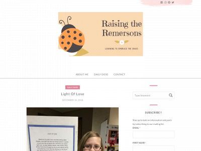 raisingtheremersons.com snapshot