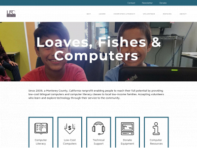 www.loavesfishescomputers.org snapshot