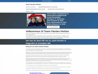 teamførslevmotion.dk snapshot
