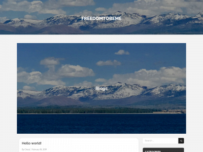 freedomtobeme.blog snapshot