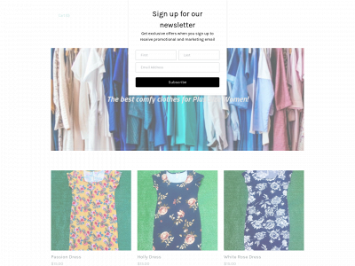 www.simplycomfyclothes.com snapshot