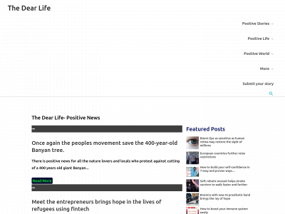 thedearlife.com snapshot