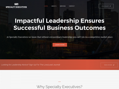 specialtyexecutives.com snapshot