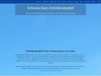 schrans-deco.be snapshot