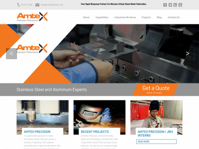 amtexprecision.com snapshot