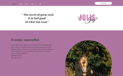 juliejoywebshop.be snapshot