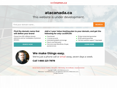 atacanada.ca snapshot