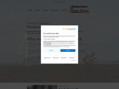 subsurfacetaskforce.org.uk snapshot