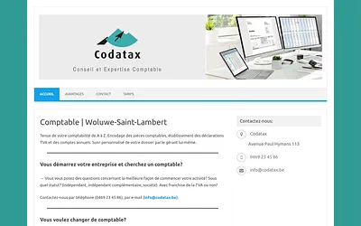 codatax.be snapshot