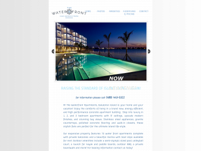 www.thewaterfrontgalveston.com snapshot