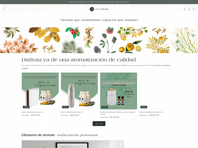 meditaroma.com snapshot