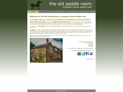 langhamhousestableyard.co.uk snapshot