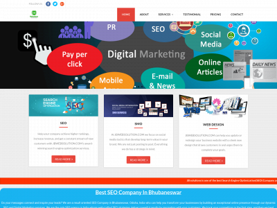 jbwebsolution.com snapshot