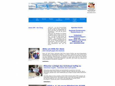 dystonie-foerderverein.de snapshot