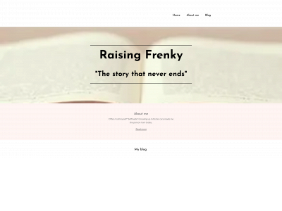 raisingfrenky.com snapshot