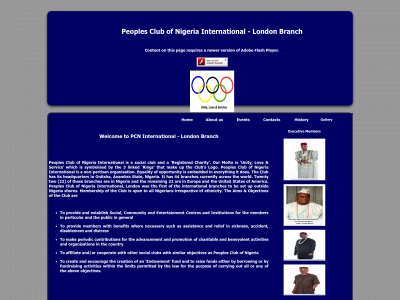 peoplesclubofnigeriaintlondon.org snapshot