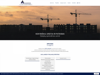 aukeda.lt snapshot