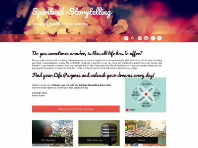 spiritual-storytelling.com snapshot